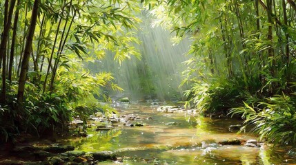 waterfall in the forest