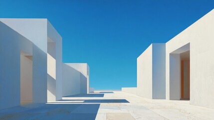 architecture of santorini