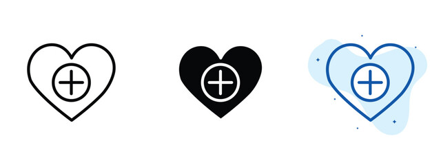 Set of pixel perfect colored Wishlist icon.eps , 1 Silhouette, 1 Unexpanded, Wishlist icon representing saved favorite items.