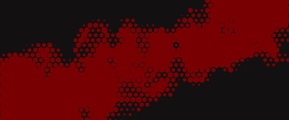 Naklejka premium Grunge texture effect background. Distressed rough dark abstract textured. Black isolated on red. Graphic design element vintage style decoration concept for banners, flyer, card, or brochure cover