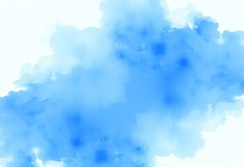 Abstract blue watercolor wash texture, soft gradients and subtle brushstrokes, vibrant, art backgrounds