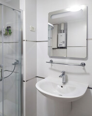 modern bathroom interior