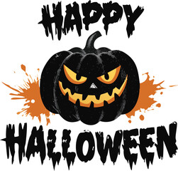 Halloween and pumpkin vector