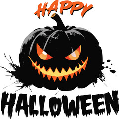 Halloween and pumpkin vector