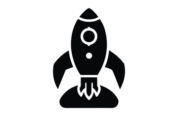 startup funding vector icon silhouette