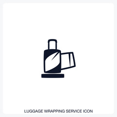 Luggage Wrapping Service Icon