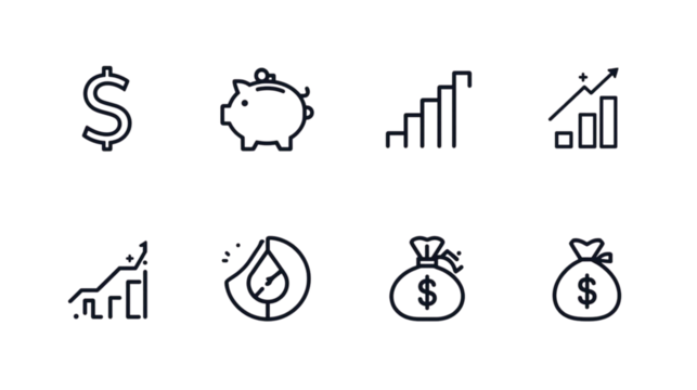 set of vector icons