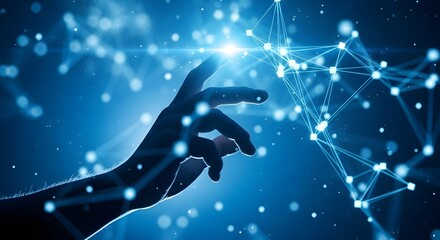 Digital Network Connection Abstract