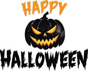 Halloween and pumpkin vector