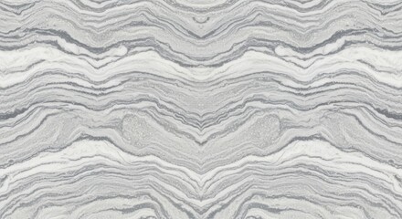 Obraz premium Abstract symmetrical pattern of grey and white marble texture