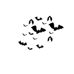 halloween bat element