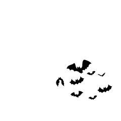 halloween bat element