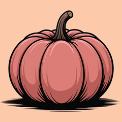 vector illustration of a pumpkin