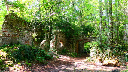 Burgtor zur Burgruine Merkenstein, Niederösterreich