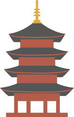 pagoda tower traditional Asian architecture