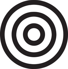 Concentric circle rangoli silhouette vector, traditional decorative geometric design for festive artwork.