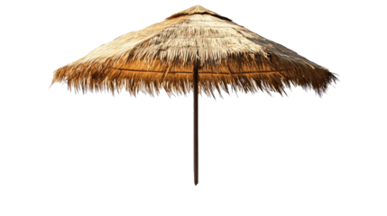 straw umbrella isolated on white png