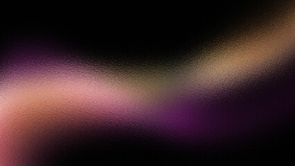 Abstract textured background with glowing purple pink and gold light streaks on black