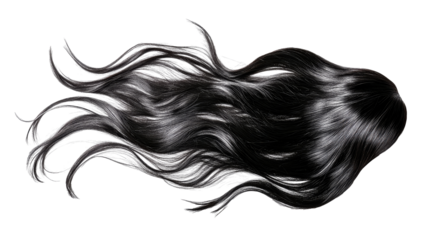 black hair style png
