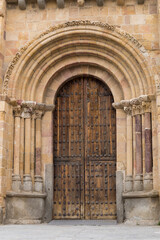 San Pedro church in Avila, Castilla y Leon, Spain