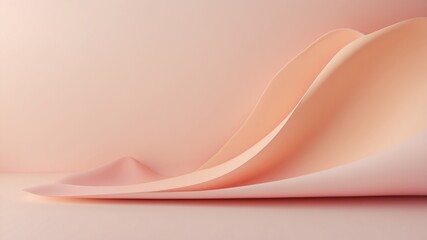 Pastel gradient background in soft warm colors, ideal for minimal modern design and text placement.