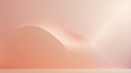 Pastel gradient background in soft warm colors, ideal for minimal modern design and text placement.