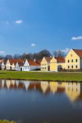 Zabori village monument reserve, Southern Bohemia, Czech Republic