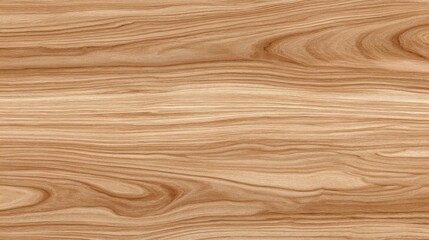 Naklejka premium Light brown wood surface showcasing smooth swirls and patterns, ideal for use in various design projects such as furniture, flooring, or decorative elements.