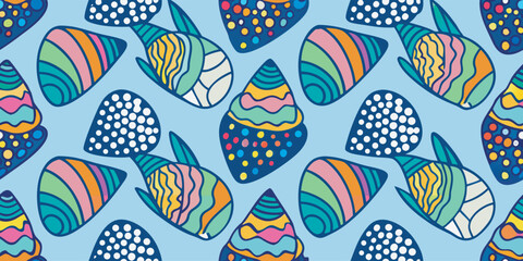 Naklejka premium Cute Kids Pattern