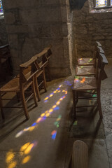 Stained glass window light