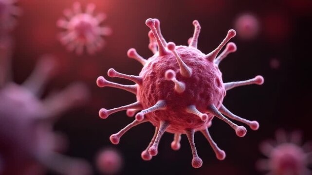 Video of Nanobots repairing damaged blood cells, Nanotechnology concept