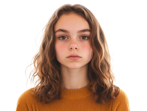 portrait of a young woman png