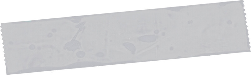 Abstract Texture of Wrinkled Transparent Tape with Bubbles isolated on a transparent background