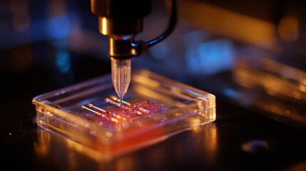 precise robotic liquid dispensing process