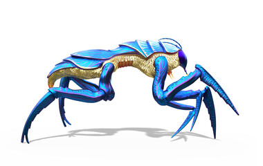 Beautiful Alien Insectoid Creature