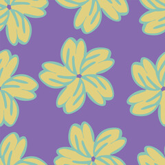 cute flower pattern image for fabric textile or wall decoration
