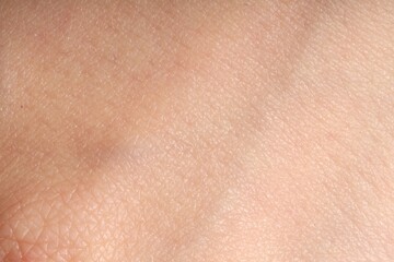 Fototapeta premium Macro view of normal skin as background