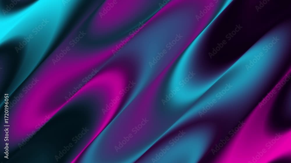 Aufkleber abstract vibrant liquid gradient wave background with flowing diagonal lines. dynamic modern design 