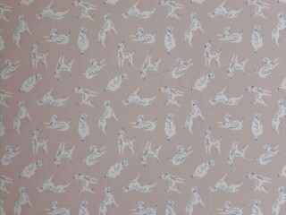 Hundemuster auf Papier