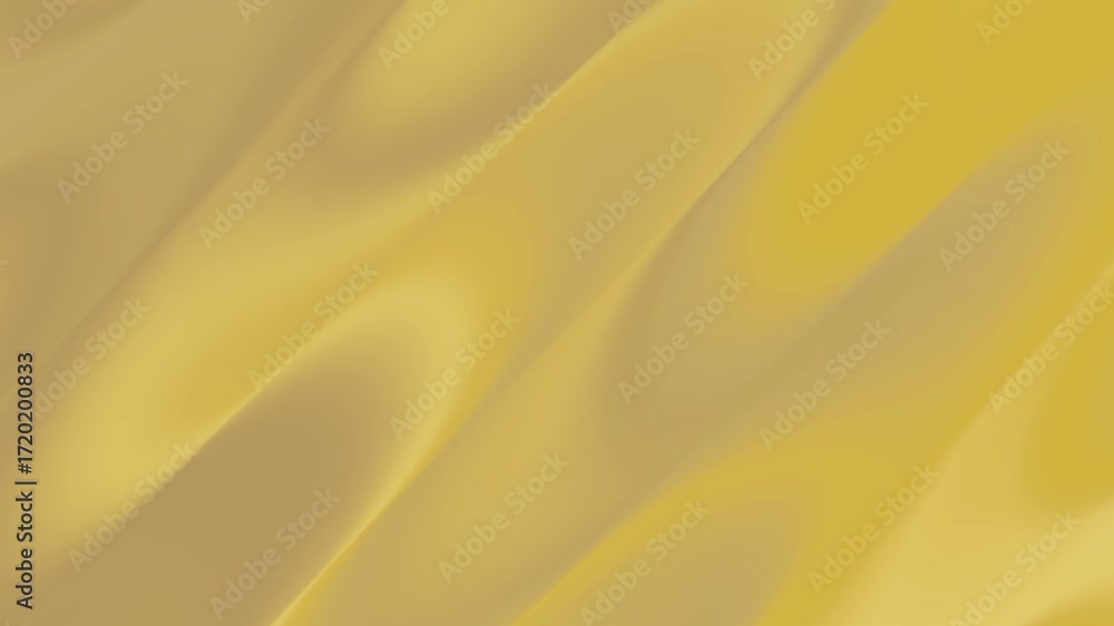 Poster elegant golden wave gradient liquid background with smooth, flowing lines. abstract dynamic fluid ar