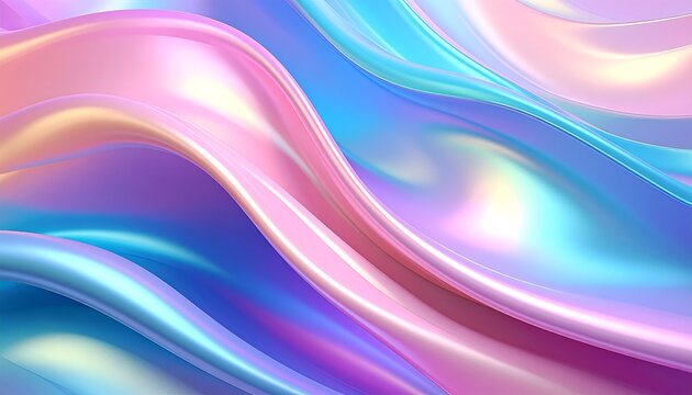 Abstract swirling pastel colors