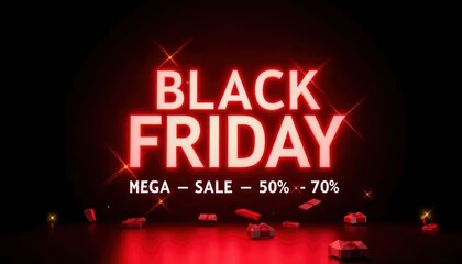 Exciting Black Friday Mega Sale With Discounts Between Fifty and Seventy Percent