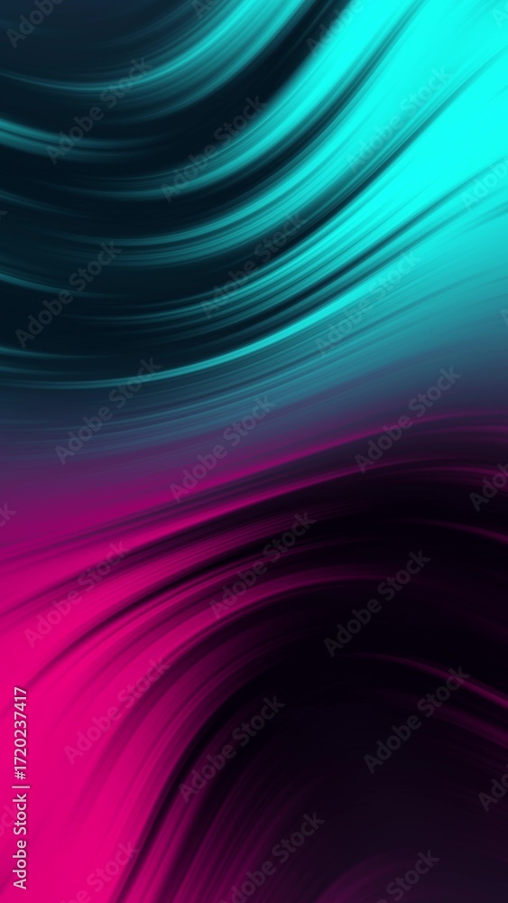 Poster abstract vibrant liquid gradient backgrounds with smooth flowing lines. dynamic fluid art design in 