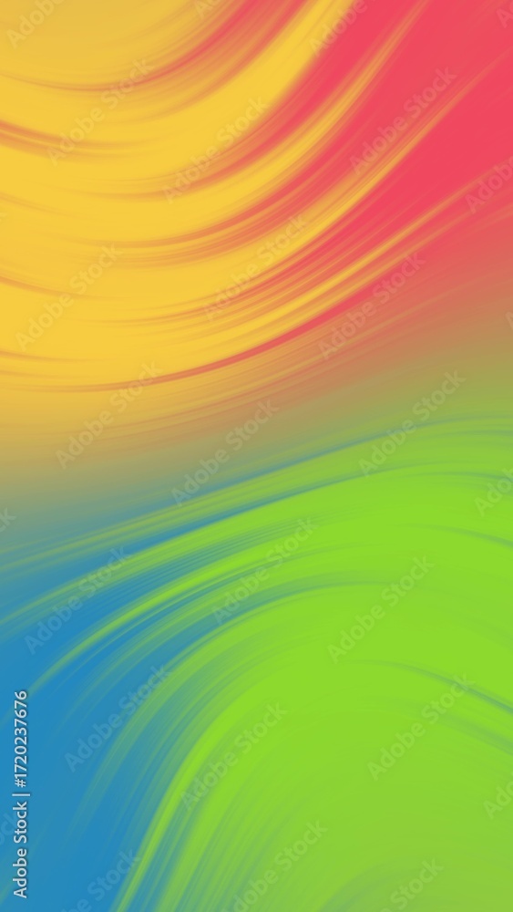 Poster abstract liquid gradient backgrounds with vibrant colorful fluid motion. dynamic waves of yellow, pi