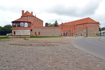 GUREVSK, RUSSIA - JULY 09, 2025: Neuhausen Castle, general view. Kaliningrad Oblast