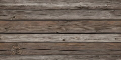 Fototapeta premium Vintage wooden background featuring horizontal aged planks. The textured surface of an old rustic barn wall displays natural wood grain patterns for design