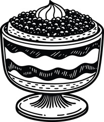 Close-up of a blooming pink rose with dewdrops realistic detailed macro photography isolated on transparent background