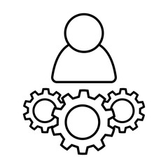 Engineer icon vector set. Repair illustration sign collection. Builder symbol or logo.