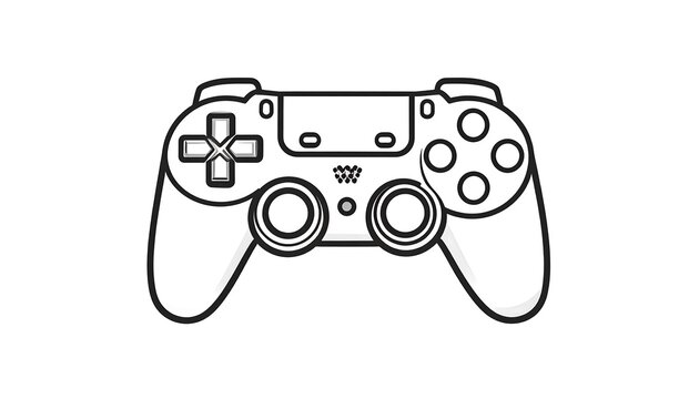 Simple video game controller