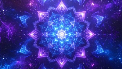 Abstract kaleidoscope mandala (1)